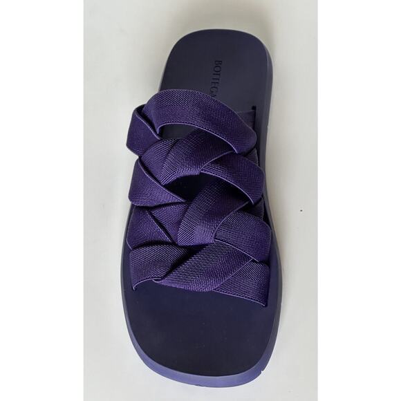 Bottega Veneta Intrecciato Starfish Purple Sandals 8 US (41) 651402 IT NIB $850 main image 6